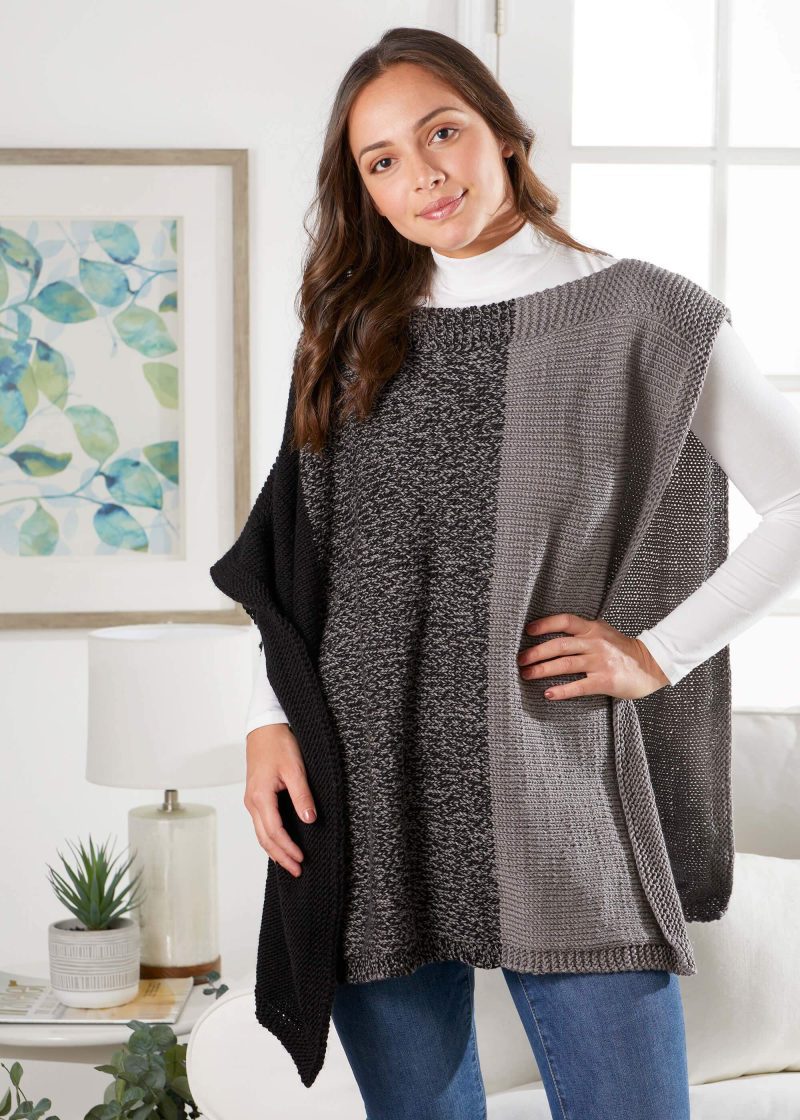 Bobbin AsymmetricPoncho 1037