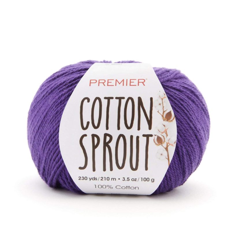 CottonSprout 1149 25 purple ball