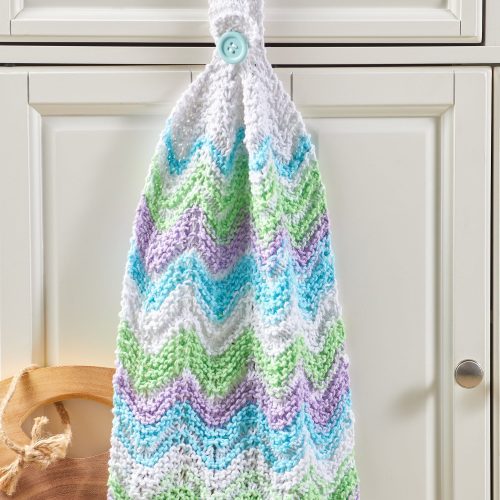 HomeCotton ChevronStripeKitchenTowel SpringStripe